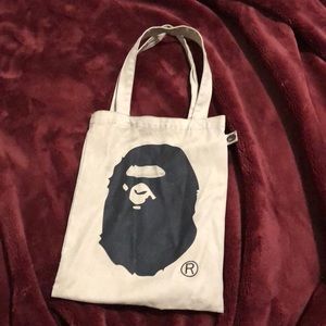 BAPE - A Bathing Ape mini canvas tote bag
